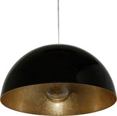 Hanglamp Gala Zwart/Goud - Ø50cm - E27 - IP20 - Dimbaar > lampen hang zwart goud | hanglamp zwart goud | hanglamp eetkamer zwart goud | hanglamp keuken zwart goud | led lamp zwart