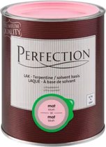 Perfection lak Ultradekkend Verf Mat Terpentine Blush 750ml