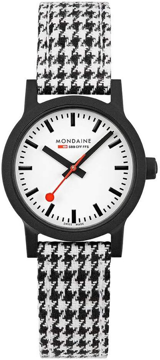 Essence black MS1.32110.LN Vrouwen Quartz horloge