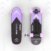 Bol.com Cool&Fun Mini Elektrisch Skateboard | Mini Longboard | Met Afstandsbediening | Paars aanbieding