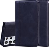 Bookcase Samsung Galaxy S21 Ultra | Étui de téléphone en cuir PU | Porte-cartes | Noir