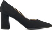 Peter Kaiser Pumps / Stiletto Dames / Damesschoenen - Suède - Blokhak hoogte 7 cm - 77911 - Zwart - Maat 41