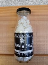 Zeep-mini zeep-zeepjes-kerstklok-warm wishes-cadeau-kerst-parfum-vijg-witte vijg