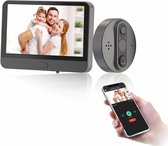 Dakta® Deurbel met intercom | met Camera en Afstandsbediening  | Twee-weg parlofoon | Video deurbel | Elektrische deurbel | Smart | Draadloos