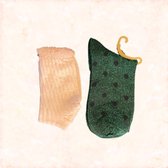 Jobo By JET - Glitter sokken set - 2 pack - 2 paar sokken - Groen - Roze - Stippen - One size