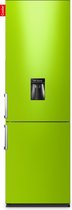 COOLER LARGEH2O-FLGRE Combi Bottom Koelkast, E, 196+66l, Light Green Gloss Front, Handle, Waterdispenser