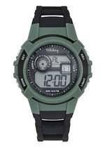 Tekday-Digitaal-Kinderhorloge-Silicone band-Groen/Zwart-Waterdicht