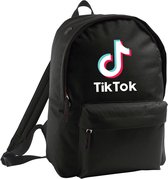 Tik Tok Rugtas - Schooltas Tik Tok - TikTok rugzak - Jongens Meisjes - Rugtas zwart