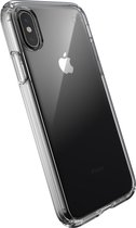 Apple iPhone X Hoesje - Speck - Presidio Perfectly Clear Serie - Hard Kunststof Backcover - Transparant - Hoesje Geschikt Voor Apple iPhone X