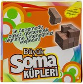 Natural Soma Cube Puzzle-Game-Toys-Spel-Kerst cadeau-Brain Teaser-Houden spel