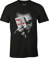 Merchandising BATMAN - T-Shirt Joker Why so Serious (S)