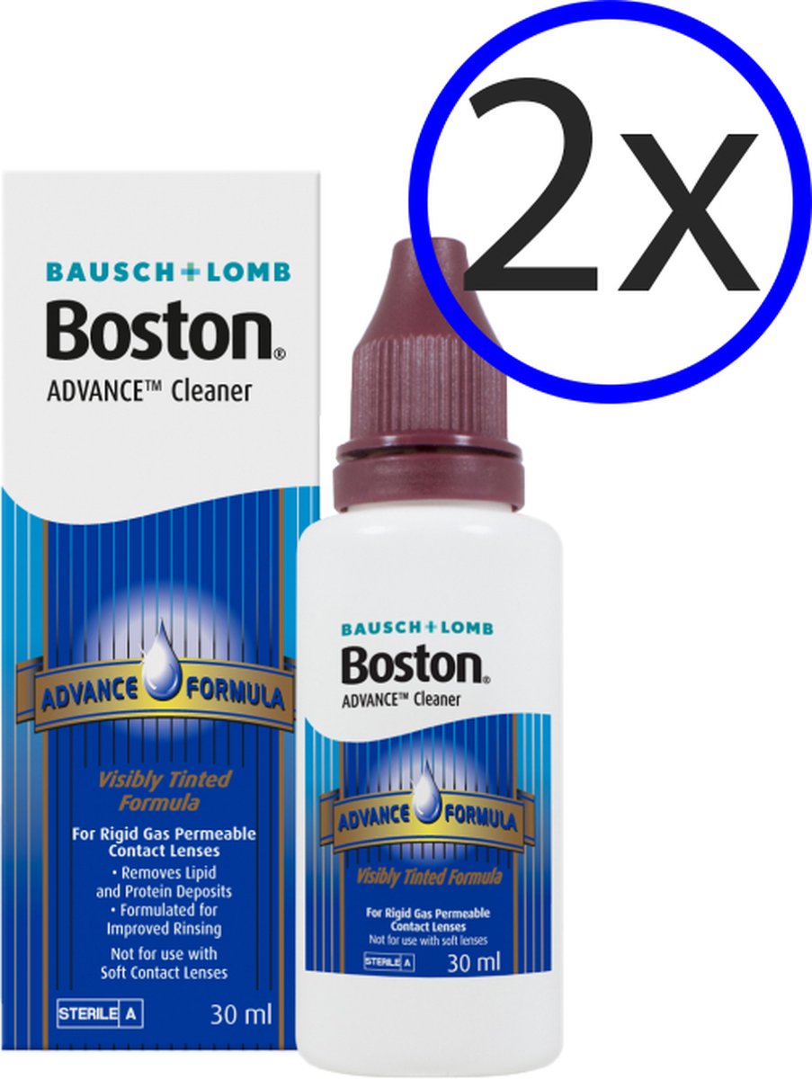 Boston Advance Cleaner - 2x30 ml - Lenzenvloeistof