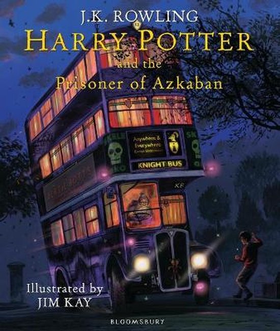 Boek cover Harry Potter 3 - Harry Potter and the Prisoner of Azkaban | Illustrated Edition van J.K. Rowling (Hardcover)