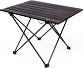 Ultralichte Aluminium Opvouwbare Campingtafel - Opvouwbaar Draagbaar Oprolbaar voor buiten, kamperen, picknicken, barbecueën, strand, vissen