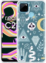 Realme C21Y Hoesje Een Beetje Magie - Designed by Cazy