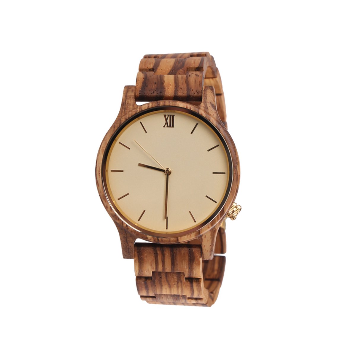 Houten horloge | White | Sandelhout | Houten horloge heren | Houten horloge dames