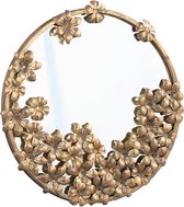 Spiegel - Wandspiegel - Spiegel Rond - Spiegels - Goud - Brons - 52 cm breed