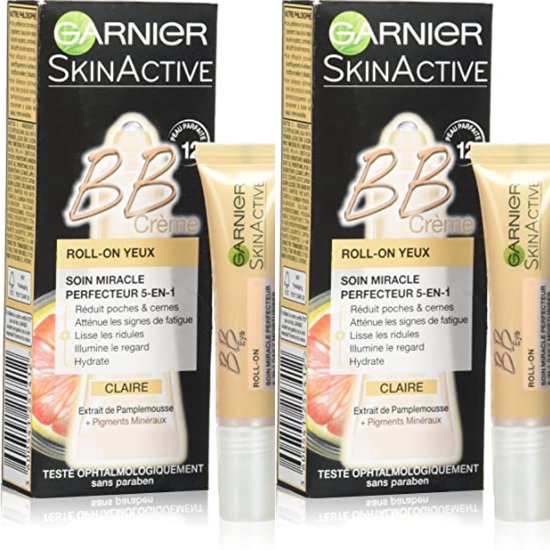 Garnier Skin Active BB Cream Eye Roller 5-IN-1 LIGHT (2 PCS) | bol.com