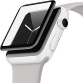 Prisma NL® Screenprotector - Apple Watch 1 & 2 & 3 - Screenprotector 38mm - Beschermlaag - Premium - PMMA - Zwarte rand - Full cover - Edge to Edge