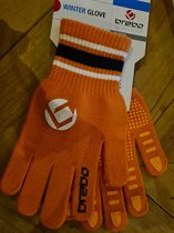 Brabo winter glove orange Hockeyhandschoenen - Oranje