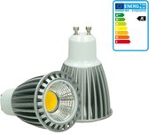 LED-reflectorspot GU10 9 Watt versie COB warm wit dimbaar