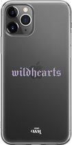 xoxo Wildhearts case voor iPhone 12 Pro Max - Wildhearts White - xoxo Wildhearts Transparant Case