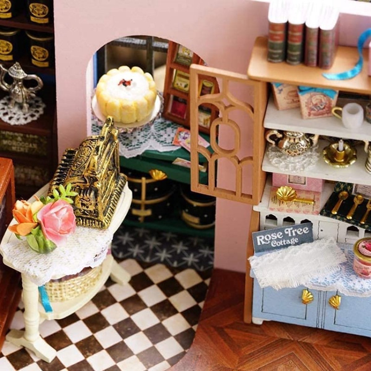 small foot - Houten Poppenhuis met Meubels – Kinder Wonderland