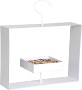 Esschert Design Vogelvoederhuisje - Zwart - 24 cm x 10 cm x 26.5 cm