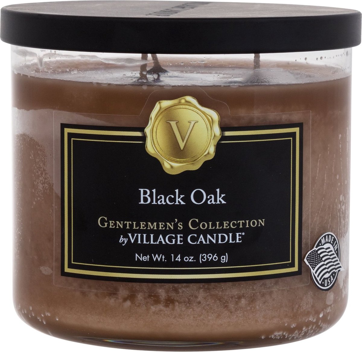 Village Candle - Black Oak - Gentlemen's Collection - 105 Branduren