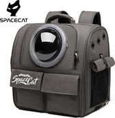 Space Cat -  Rugzak - Draagtas - Reistas - Carrier - Transporttas - Huisdier - Katten - Kleine Honden  - Zwart
