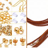 80-Delig set- Roest bruin- Goudkleurig-sieraden maken- Charme Bijoux®