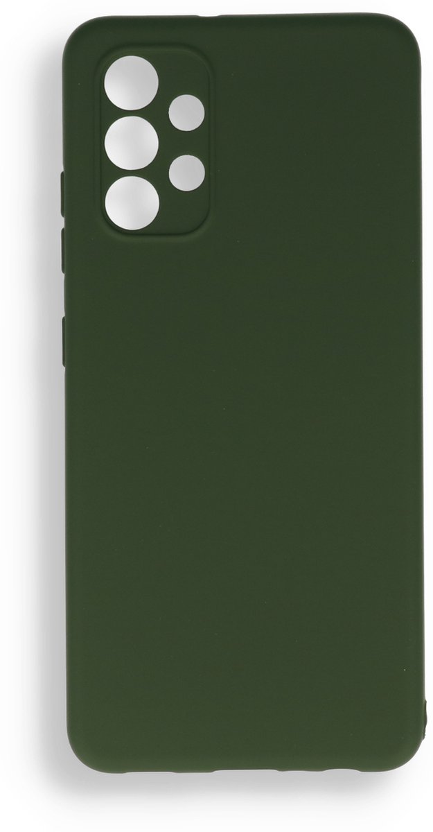 HB Hoesje Geschikt voor Samsung Galaxy A32 5G - Groen - Siliconen Back Cover