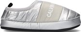 Calvin Klein Home Shoe Slipper Pantoffels - Sloffen - Dames - Zilver - Maat 37