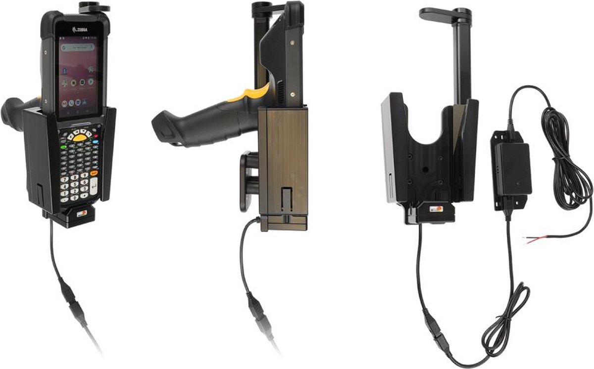 Brodit 216096 houder Actieve houder Mobiele computer Zwart