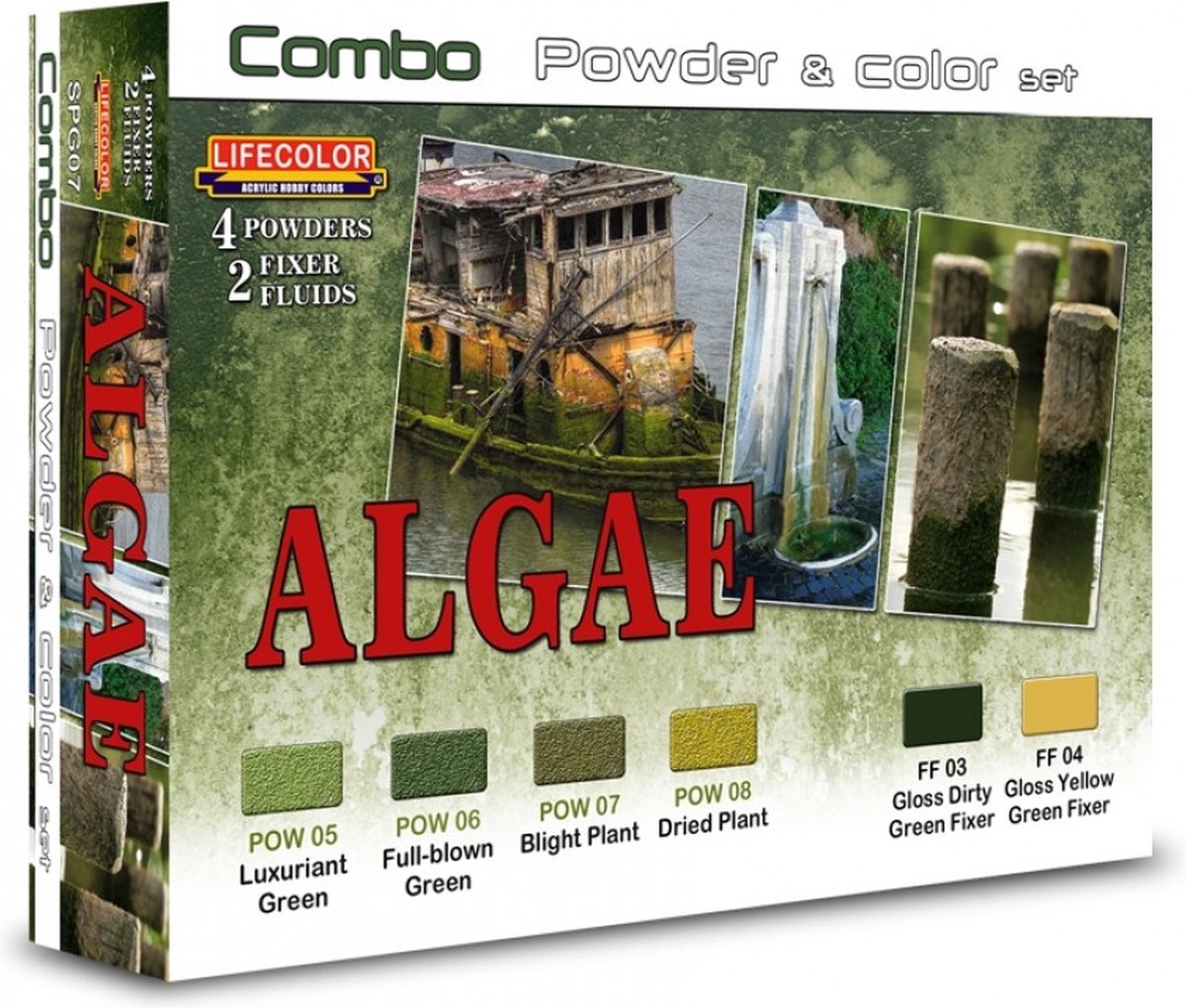SPG07 Lifecolor Algea set