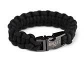 Sallie 1878 Armband 15mm Steel Black Cobra Polsmaat 17cm