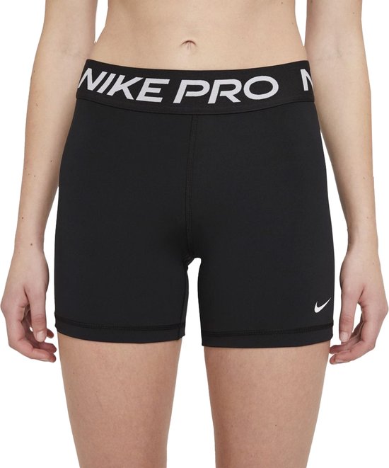 Nike Pro 365 5In Sportbroek Dames - Zwart - Maat M - Nike