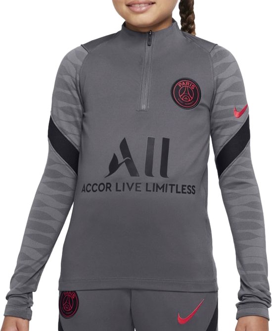 Nike Paris Saint-Germain Strike Drilltop Sporttrui - Maat 140 - Unisex -  grijs - | bol.com