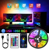 Smart Led Strip - Smartphone bediening - 5 Meter - RGB5050