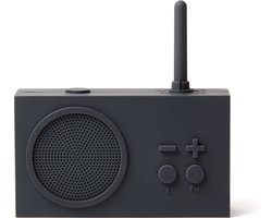 Lexon Tykho 3 badkamerradio Zwart - Bluetoothspeaker