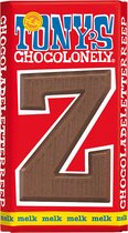 Tony's Chocolonely Letterreep Z - Melk - 180 gram