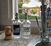 Fragrance and Living - zeepdispenser - soap dispenser - glas - sinterklaas - kerst