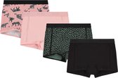 Ten Cate - Girls - Organic Cotton Stretch - 4-Pack Short