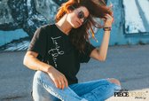 Dames T-Shirt - Limited Edition - Zwart Maat L