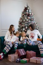 KATIA & BONY DEER&TEDDY  MEISJES PYJAMAPAK 4-5 JAAR