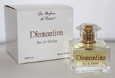 CADEAU TIP, Diamantina Eau de Parfum 50 ml een frisse geur met Iris en Musk (Orientaals, ruikt gehele dag)