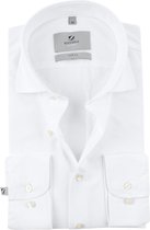 Suitable - Prestige Overhemd Wit - 40 - Heren - Slim-fit