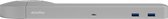 Viewlite link USB-C docking station EUR - Optie 802 -zilver