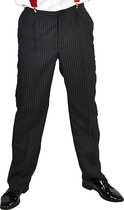 Magic Design Broek Gangster Polyester Zwart/wit Maat Xxl