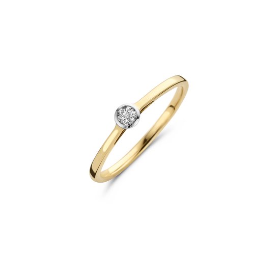 Ring Blush 1653BDI/54 Or jaune 14 carats 0 G SI Diamant taille Briljant Taille 54